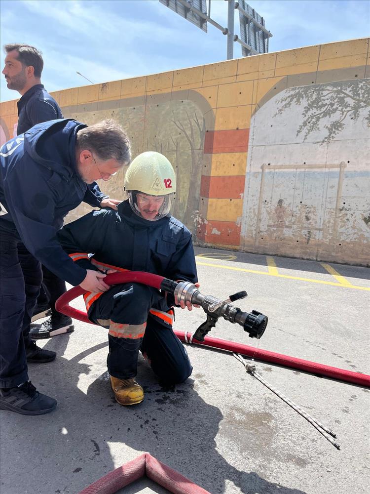 İtfaiye Araç ve Malzeme Bilgisi II Dersi Kapsamında Uygulamalı Eğitim-Mayıs
